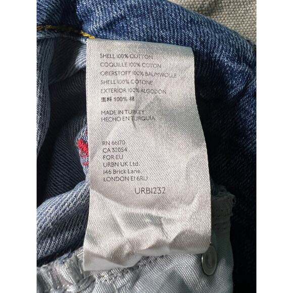 BDG Urban Outfitters Jeans Womens 26 Mom High Rise Light Wash Distress Denim - Picture 4 of 6